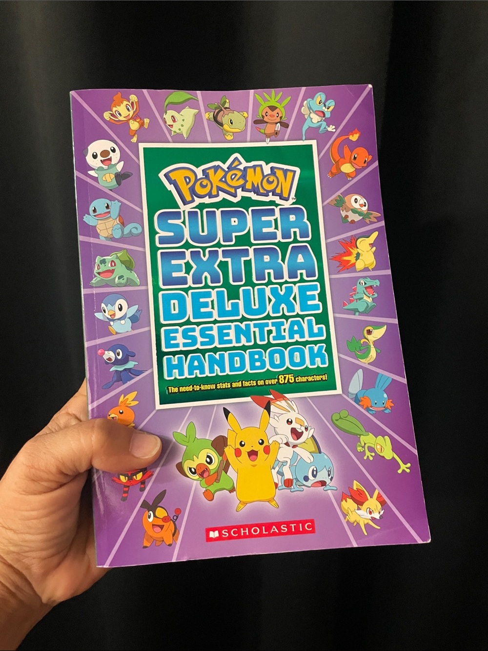 Pokemon Super Extra Deluxe Essential Handbook Scholastic used book Euc GUIDE